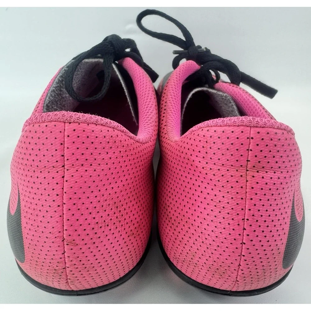 Nike Bravata Soccer Cleats Girls Youth Kids Size 3.5 Y Pink Black 844442-600